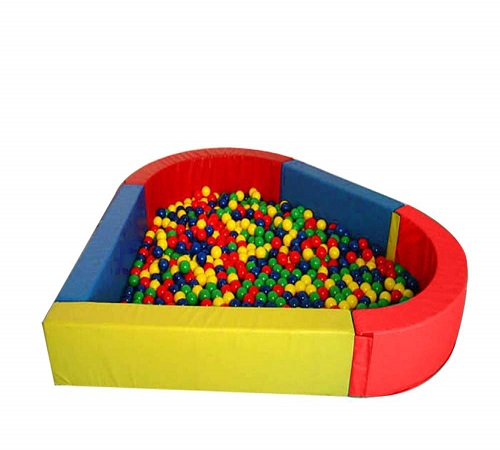 Сухой бассейн "Сердце" 210*200*40 разборный фото 1