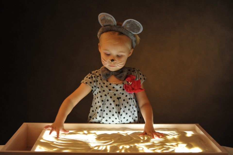 Световой стол 70*50*63 см (дерево) фото 3