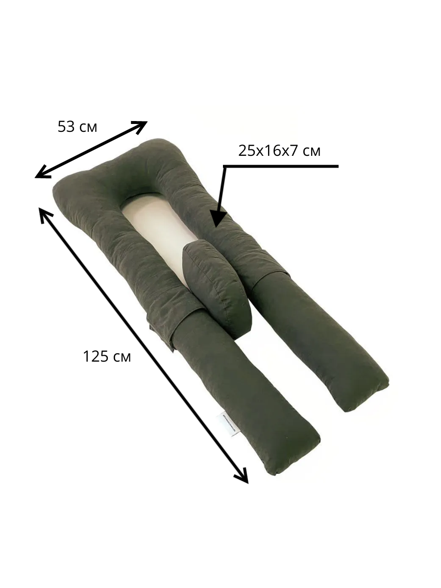 П-образная позиционная подушка с абдуктором Ортомедтехника (125 и 140 см) фото 5