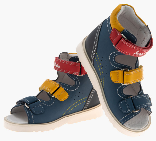 Сандалии с открытым носом на мальчика 13-101 фото 2