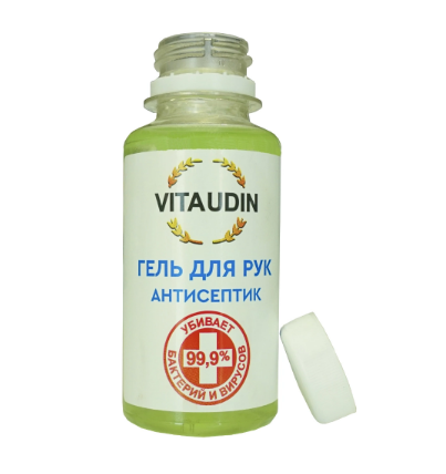 Гель Антисептик Vita Udin 100мл фото 1