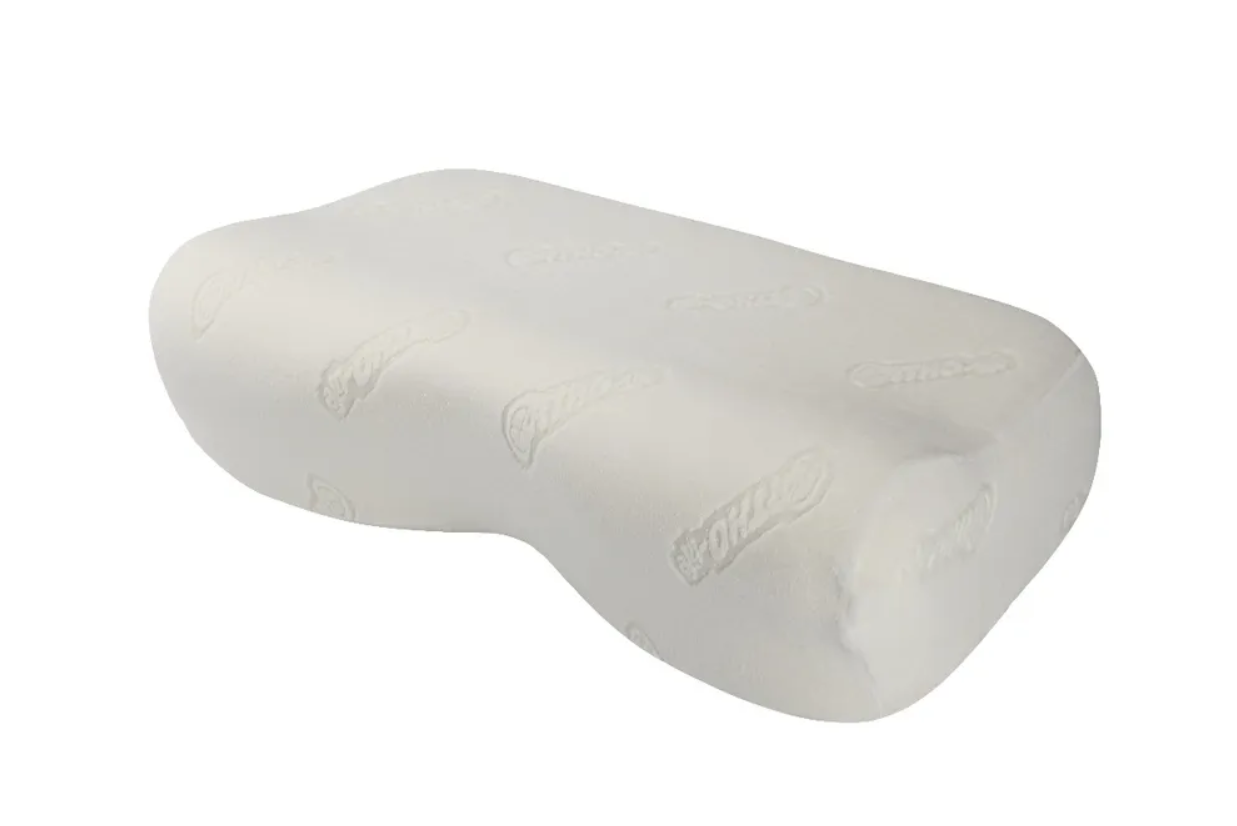 Подушка под голову для мужчин с валиком и выемкой под шею OrthoLife 1166, высота: 16/10 см (14/8см) фото 3