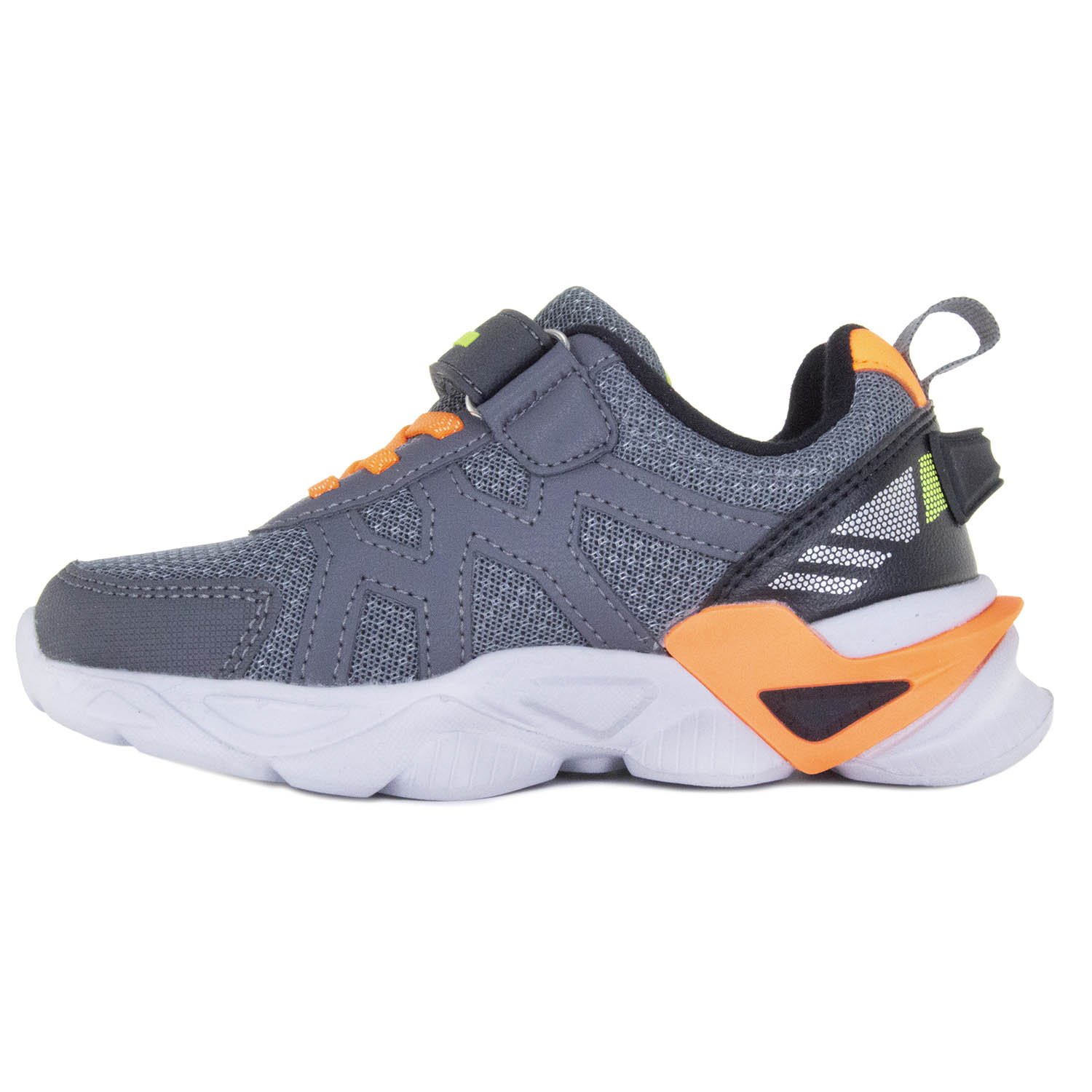 Ортопедическая обувь Orthoboom кроссовки 33057-01 серый с оранжевым фото 4