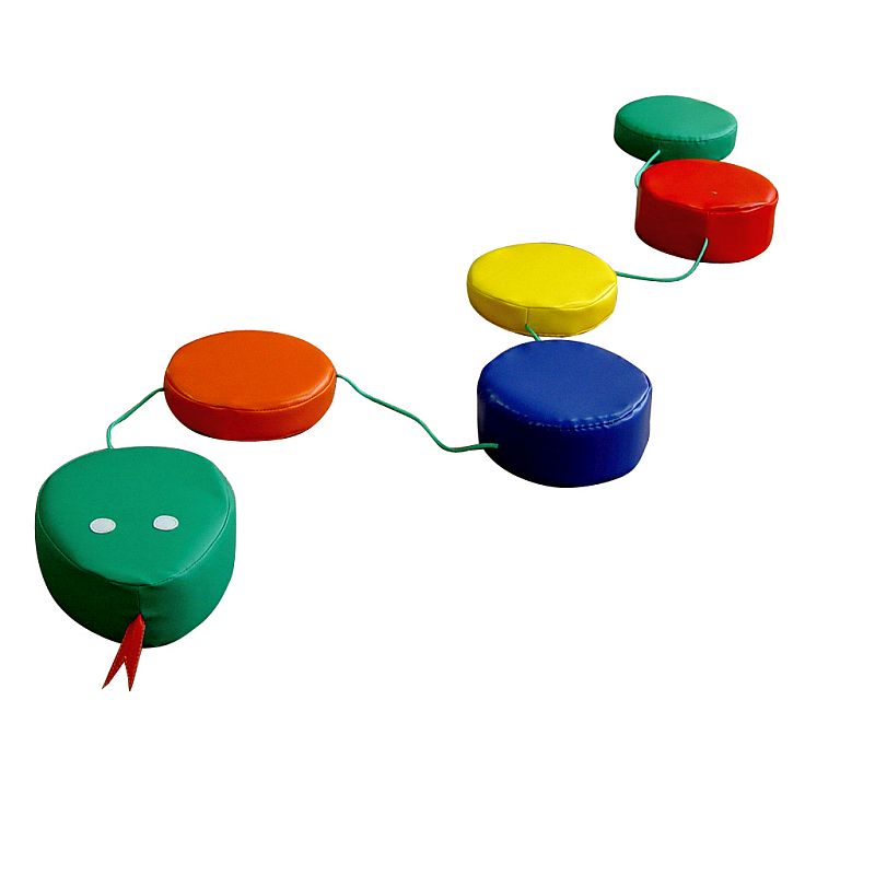 Змейка-шагайка (круги D25,выс.-4,5-8 см)  фото 1