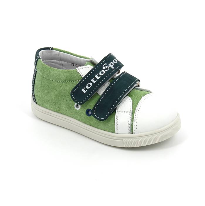 Полуботинки  зелен/джинс/бел 1230-КП-064,13,99,29 фото 1