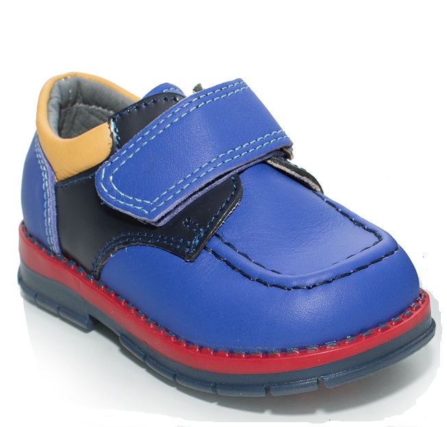 Полуботинки  васильковый/синий/желтый 270-015 фото 1