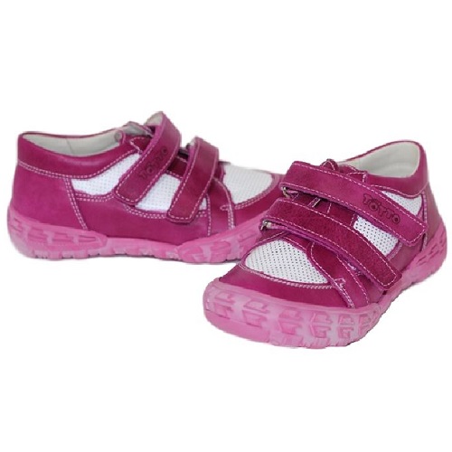 Полуботинки фуксия/белый 224-КП-267,49 фото 3