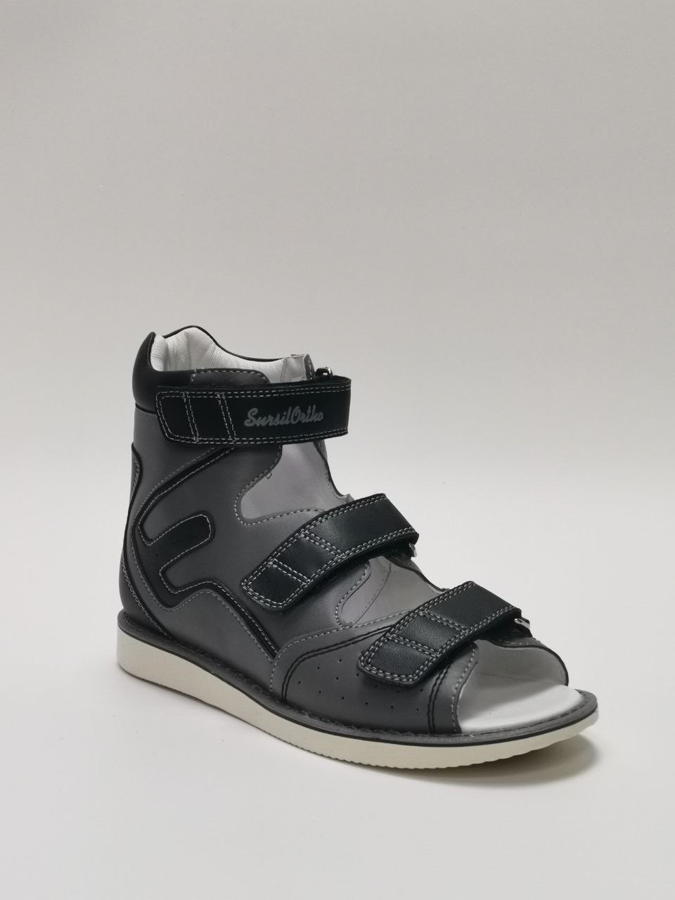 Сандалии ортопедические открытый нос на мальчика 15-350М фото 3