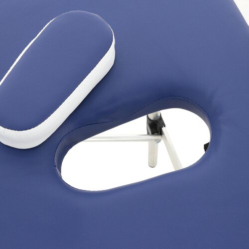 Массажный стол складной Med-mos JFAL01A (2-х секционный) алюминиевая рама, двуцветный, ложе 185х70 фото 18