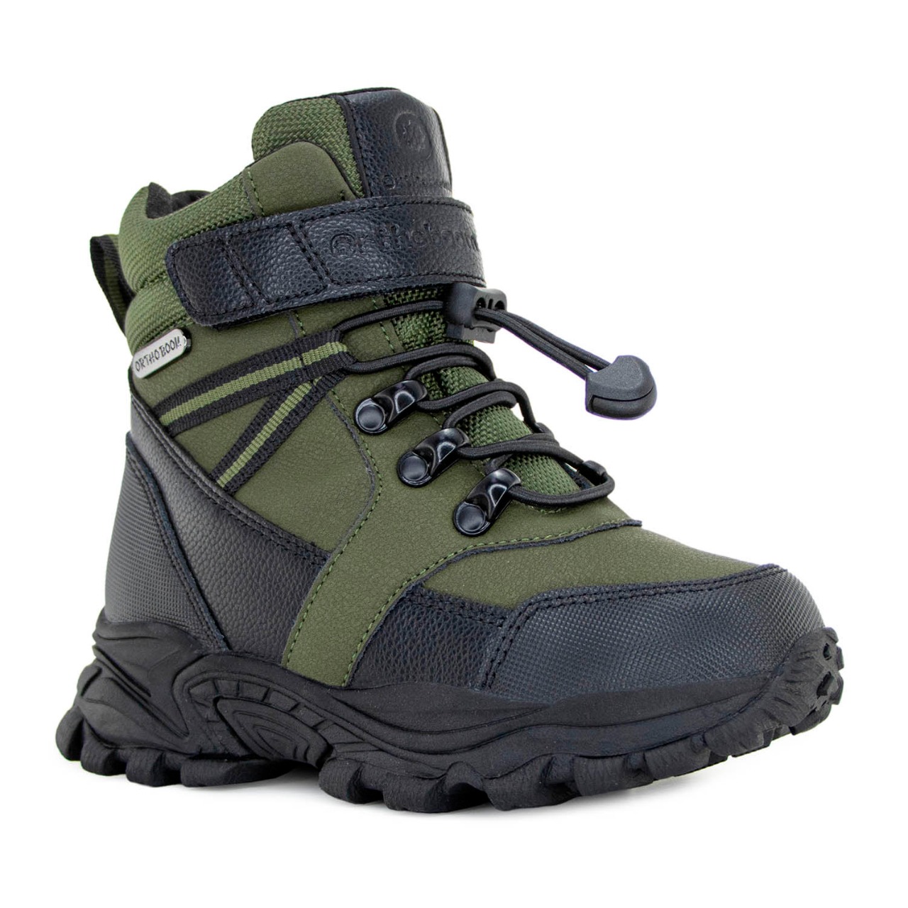 Ортопедическая обувь Orthoboom ботинки 81054-01 цв.папоротниковый фото 1